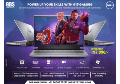 Buy Dell G15 Gaming Laptop with Rs.3000 Price Off in Chennai
