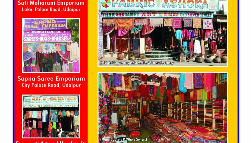 Best Textile Handicraft Item Store in Udaipur, RJ | Fabric Ashoka