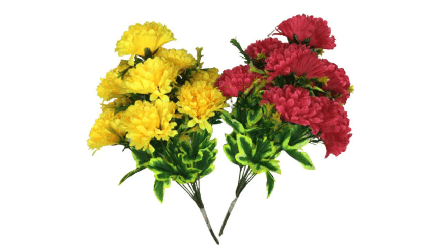 Buy Plastic Flowers and Leaves Online | PoojaFlower.com