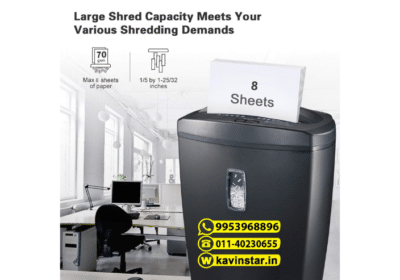 Buy Best Paper Shredder Machine in Delhi | Kavinstar