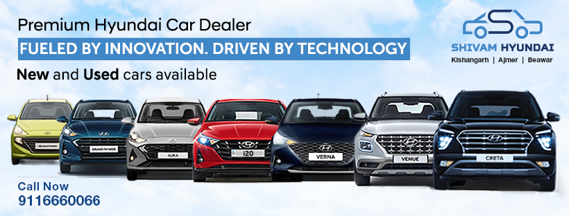 Top Hyundai Car Dealer in Ajmer, RJ | Shivam Hyundai