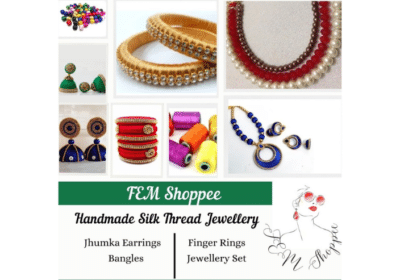 Buy Handmade Silk Thread Jewellery in Chennai | Fem Shoppee