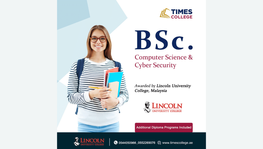 Best College For B.Sc. Computer Science Degree in Dubai, UAE | Times College