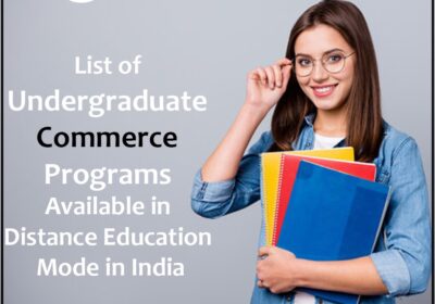 List of Undergraduate Commerce Programs Available in Distance Education | SPIMS