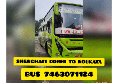 Best Bus From Babughat Howrah To Gaya, Cherki, Dobhi, Sherghati and Barachatti 