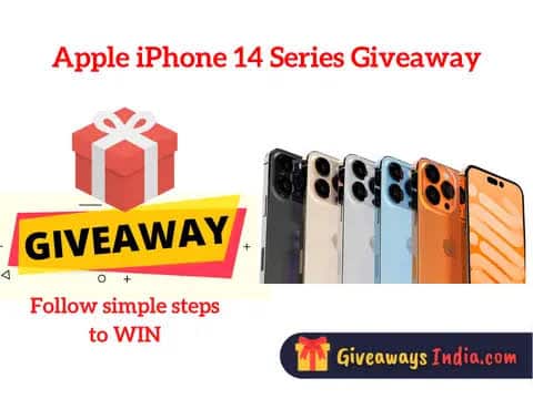 Chance To Win Free iPhone 14 Pro Max | Giveaway