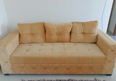 3+1+1 Sofa Set with Large and Comfortable Cushion For Sale in Pune