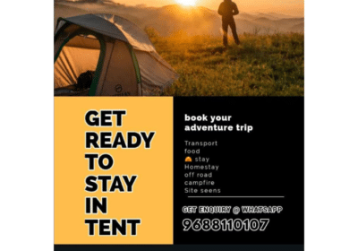 Adventure Tour Package Tent Stay in Kerala