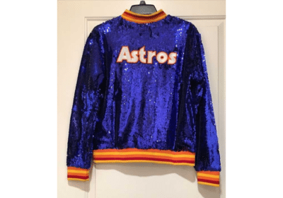 Buy Houston Astros Sequin Blue Jacket Online | AmericaSuits