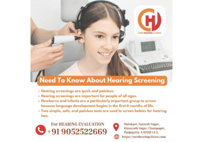 Best Ear Clinic in KPHB, Hyderabad | Care Hearing Clinics