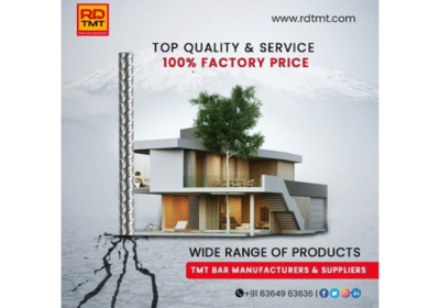 Best TMT Bars Manufacturing Company in India | RD TMT