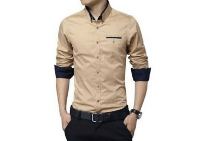 Buy Long Sleeve Cotton Casual Shirt For Men Online | Daraz