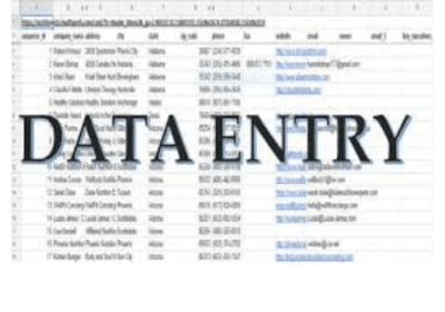 Data Entry Work Jobs – Home Based Jobs