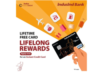 Open Your FREE IndusInd Credit Card – Life Time Free