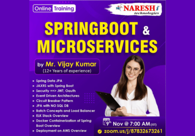 Attend Free Demo On Spring Boot & Micro Services By Mr. Vijay Kumar