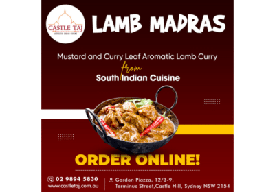 Order Indian Food Online in Sydney | Castle Taj