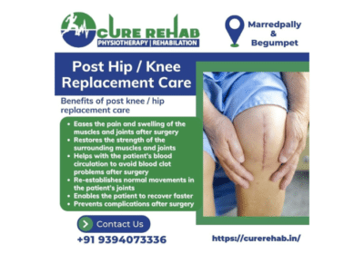 Best Post Hip/Knee/ACL Rehabilitation in Hyderabad
