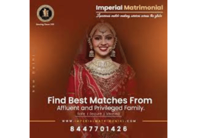 Top Matrimonial Services in India | Imperial Matrimonial