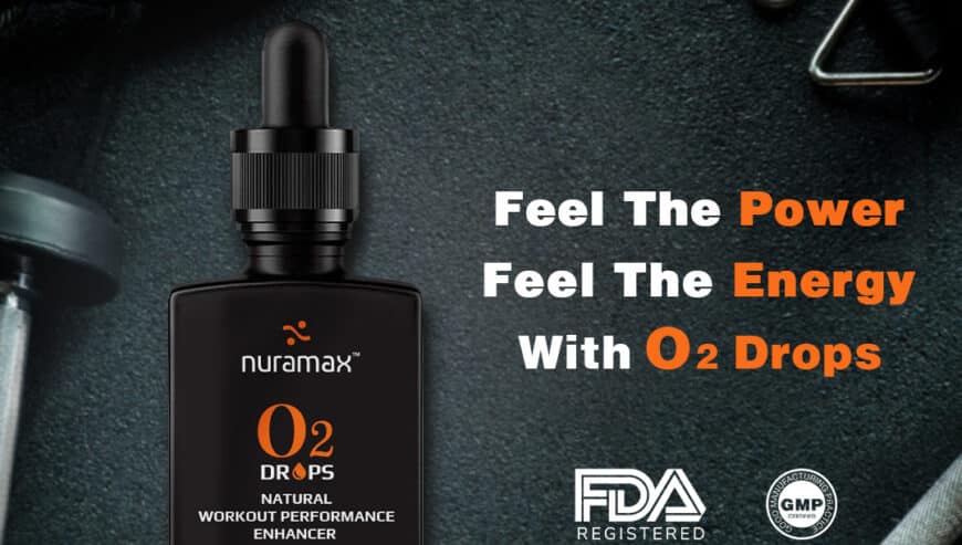 Best Pre Workout Drink | Nuramax O2 Drops