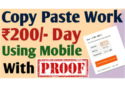 Earn Rs. 25000/- Per Month – Simple online Jobs
