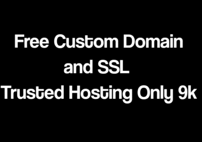 Get Free Custom Domain and SSL with Hosting