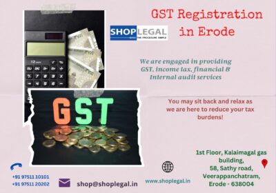 GST Registration in Erode | ShopLegal