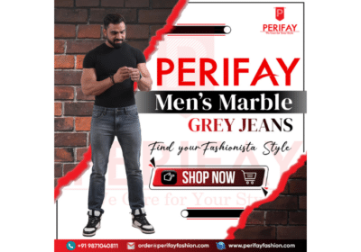 Buy Men’s Marble Grey Jeans Online