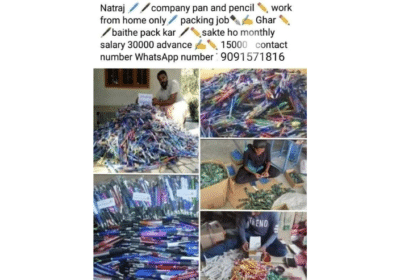 Natraj-Pencil-Pen-Packing-Jobs-in-Absasa-Gujarat