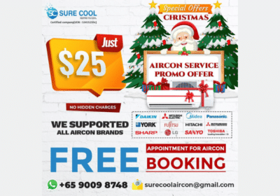 Surecool Aircon Service Singapore Christmas Offers