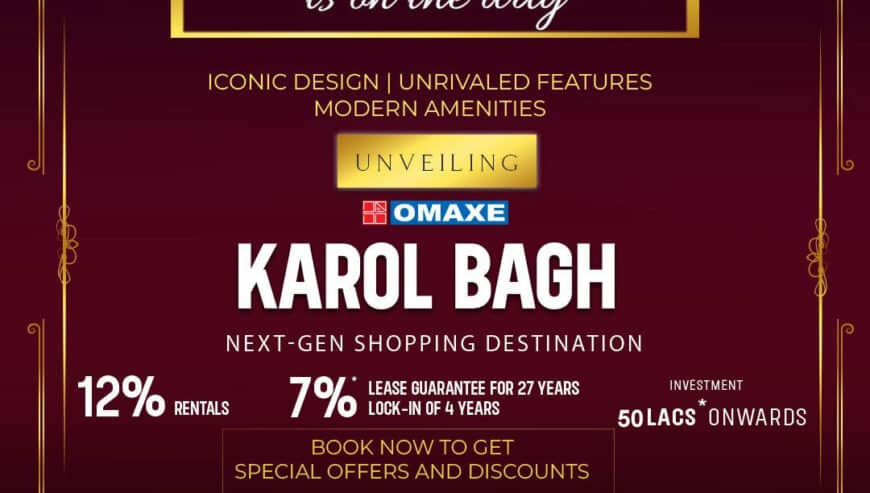 Omaxe Karol Bagh Location Map and Price List