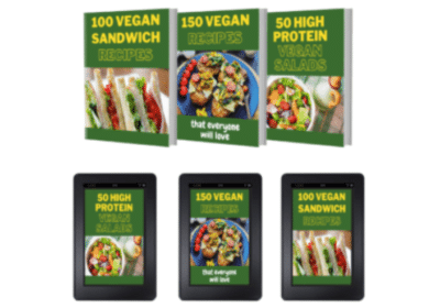 300 Vegan/Plant Based Recipe Cook Book