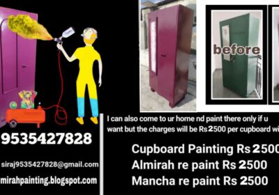 Godrej Almirah Painting Services in Bangalore