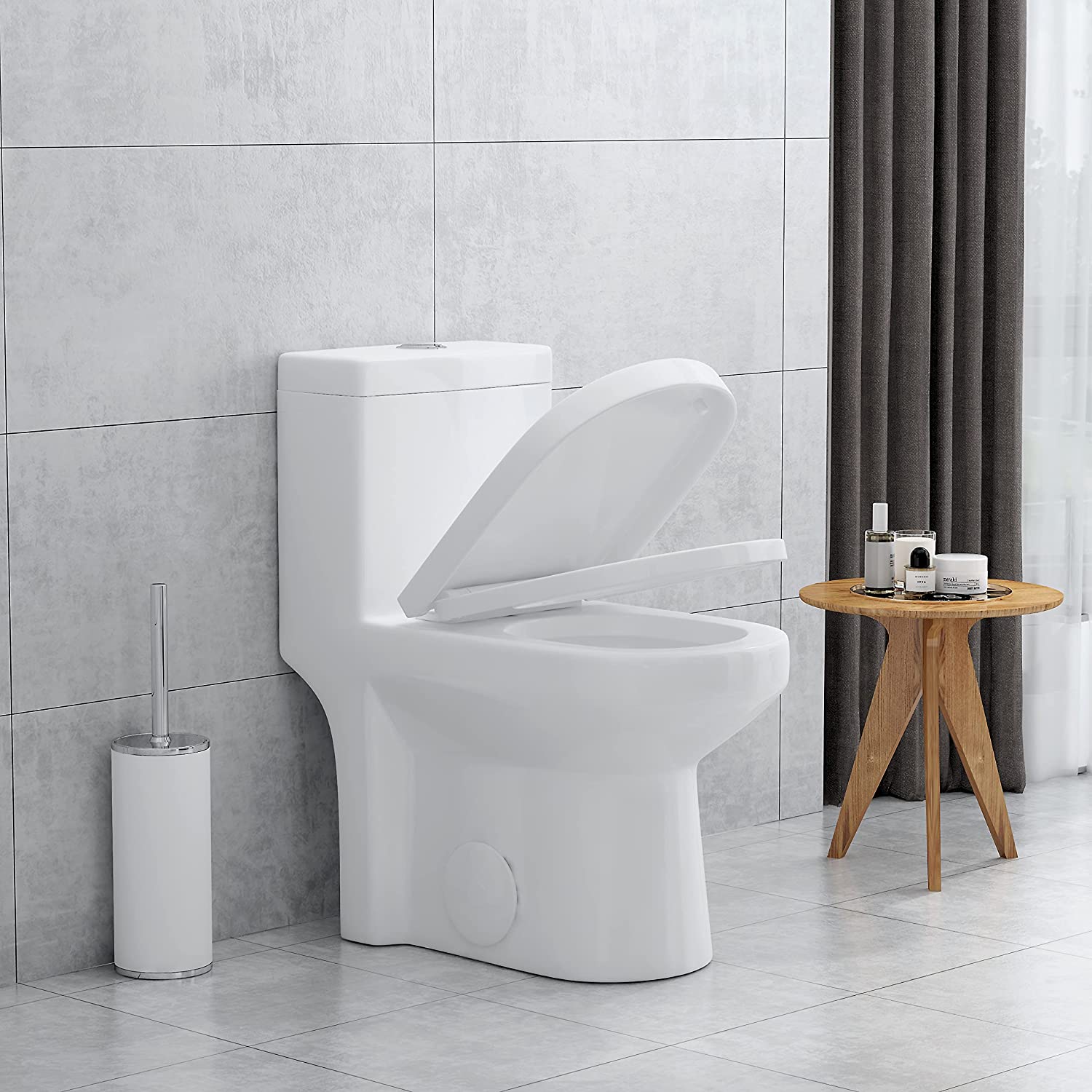 HOROW Small Compact Toilet For Bathroom