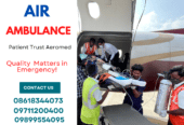 Aeromed Air Ambulance Services in Delhi