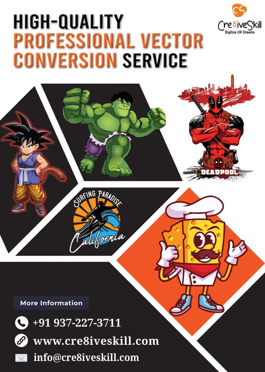 Professional Vector Conversion Service in Texas