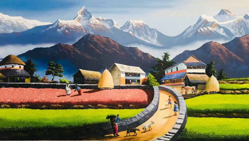 Buy Handmade Art Painting of Nepal | G Art Gallery