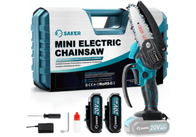 Saker Mini Electric Chainsaw Cordless