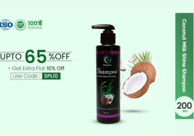 Coconut Shampoo For Shiny Healthy & Strong Hair