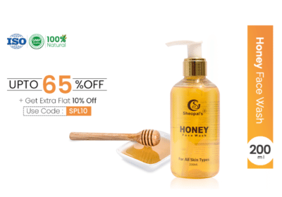 Reduce Fine Lines & Wrinkles with Honey Face Wash