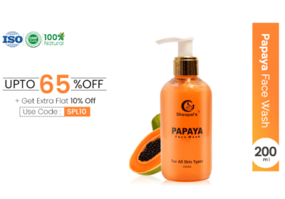 Sheopals Papaya Face Wash For Skin Complexion