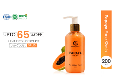 Papaya Face Wash For Skin Complexion