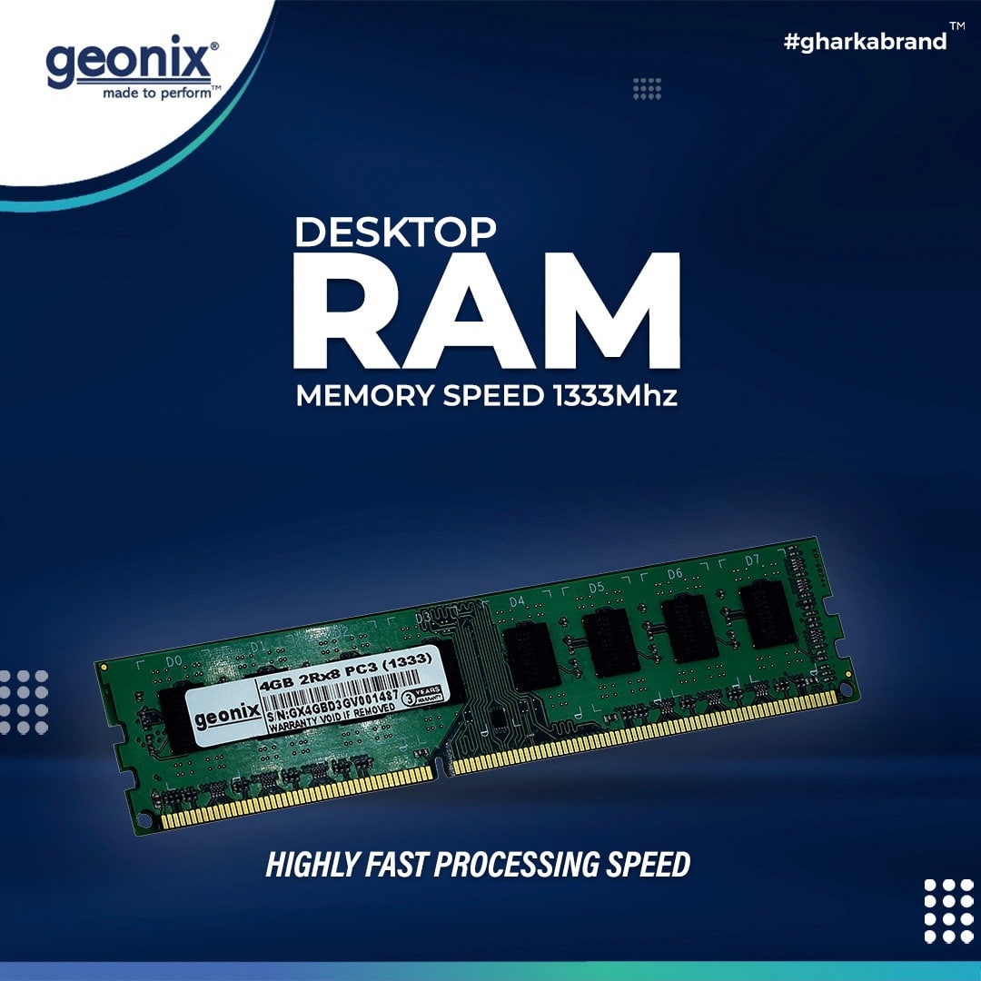 Buy Desktop RAM at Reasonable Prices | Geonix