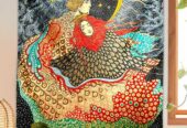 Buy Psychedelic Girl Tapestry Online