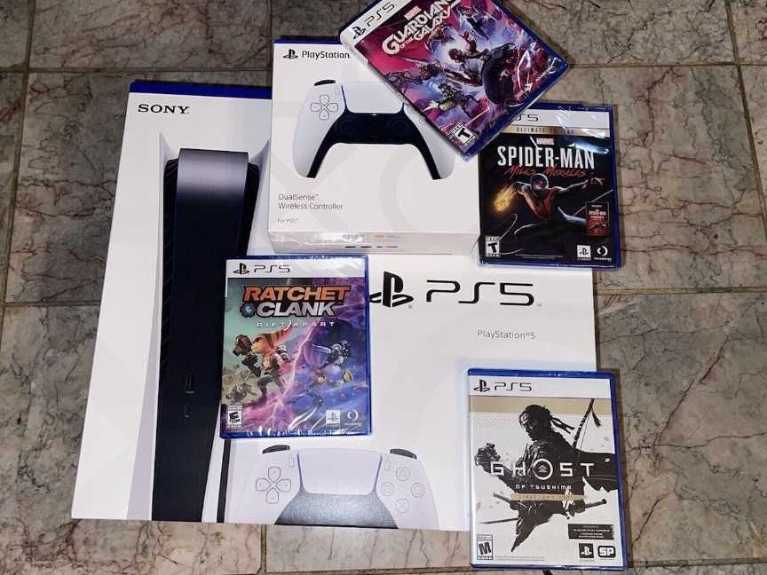 Buy 825GB Graphite's Sony PlayStation 5 Ps5