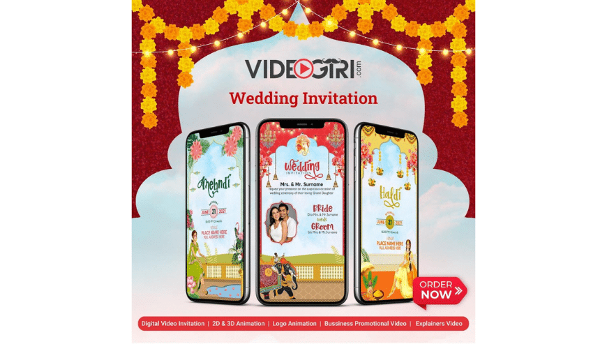 Get The Best Digital Wedding Invitation Card