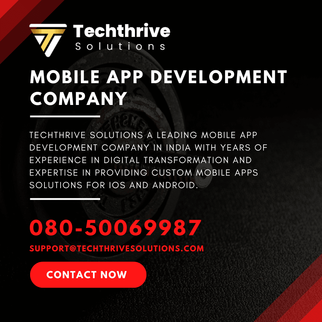Mobile App Development Company in Bangalore
