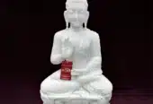 Buy Beautiful Buddha Marble Statue For Home - Ganesh Moorti Art