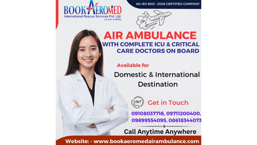 Air Ambulance Service with Best Medical Facilities in Mumbai