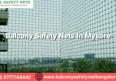 Invisible Balcony Safety Net in Mysore | JKL Safety Nets