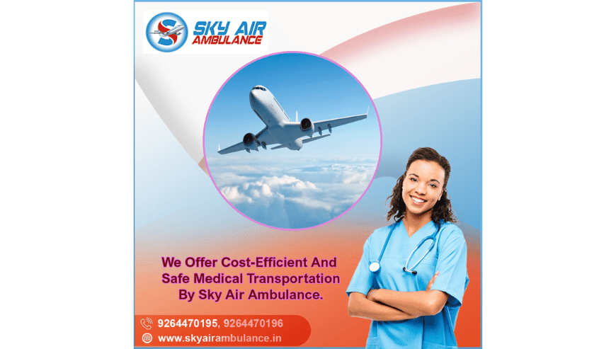 Best Air Medical Transport in Varanasi by Sky Air